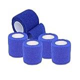 Kit Com 5 Bandagem Adesiva Elástica Flexível Jiu Jitsu 5cmx4 5m Thumb Tape Finger Tape Evita Lesões Na Mão Vermelha
