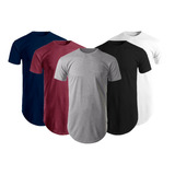 Kit Com 5 Camisas Blusas Masculinas