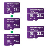 Kit Com 5 Cartão Micro Sd 32gb 16tbw Intelbras cameras