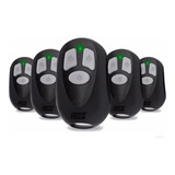 Kit Com 5 Controle Remotos Rcg Para Alarme Portão Eletrônico