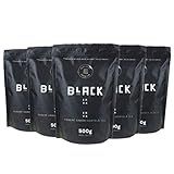 KIT COM 5 ERVA MATE PARA TERERÉ BLACK ERVA 500G -2 Hortelã Ice- 2 Menta E Limão E 1 Menta Black-