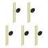 Kit Com 5 Estacas De Agilidade Com Base Treinamento 1 Fit