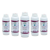 Kit Com 5 Fertilizantes Orgânico Bio Bokashi Líquido 1 Litro