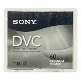 Kit Com 5 Fitas Minidv Sony Original 60 Mim Lp 90