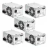 Kit Com 5 Fontes De Alimentação Atx 230w - Potência Real