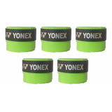 Kit Com 5 Grips Yonex Para Raquete De Tênis Badminton