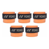 Kit Com 5 Grips Yonex Para Raquete De Tênis Badminton