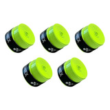 Kit Com 5 Grips Yonex Para Raquete De Tênis Badminton