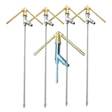 Kit Com 5 Irrigador Giratório 6 Jatos 1 2 Fico Jardim Horta