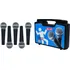 Kit Com 5 Microfones Dinamico Csr Tipo Beta Sm58 Prof Nf-e Cor Padrão