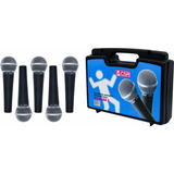 Kit Com 5 Microfones Dinamico Csr