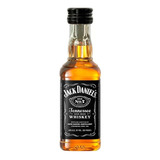 Kit Com 5 Miniaturas Whisky Jack Daniel s 50 Ml Originais