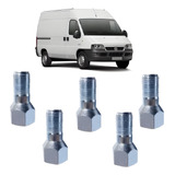 Kit Com 5 Parafusos De Roda Aro 15 Fiat Ducato M14x54