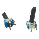 Kit Com 5 Potenciometro Rotativo 9mm 50kb b203 L30 novo 