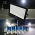 Kit Com 5 Refletores Led 300w Holofote Resistente Chuva 110v/220v Econômico Cor Da Luz Branco Frio 6500k Carcaça Em Aluminío