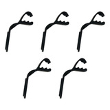 Kit Com 5 Suporte Clamp Microfone Bateria Tambor