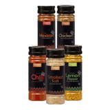 Kit Com 5 Temperos Cuestacom Sabores Da Culinária Mexicana