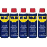 Kit Com 5 Wd 40 Desengripante óleo Spray 300ml