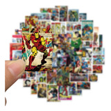 Kit Com 50 Adesivos De Personagens Decorar Material Escolar