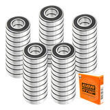 Kit Com 50 Rolamentos 6001 2rs 12x28x8