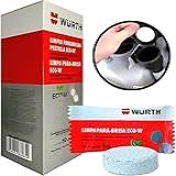 Kit Com 50 Unidades Pastilhas Detergente Para Reservatorio De Agua Do Parabrisa Wurth 5g