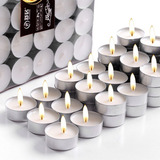 Kit Com 50 Velas Rechaud Parafina