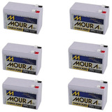 Kit Com 6 Bateria Moura 12v