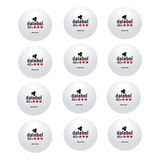 Kit Com 6 Bolinhas De Tênis De Mesa Ping Pong 3 Estrelas