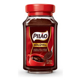 Kit Com 6 Café Solúvel Em Pó Pilão Em Vidro De 100g