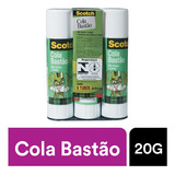 Kit Com 6 Cola Bastao Scotch 20g 3m