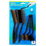 Kit Com 6 Escovas Western
