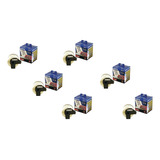 Kit Com 6 Etiquetas Brother 62mmx30 48m Dk 2205 Original