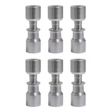 Kit Com 6 Juntas Conexão União Lokring 5 16 X 1 4 Aluminio