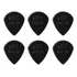 Kit Com 6 Palhetas Nylon Jazz Iii Preta 47r3s Dunlop