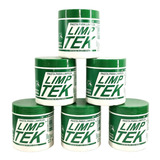 Kit Com 6 Pastas De Limpeza Lavagem A Seco Limp Tek 500gr