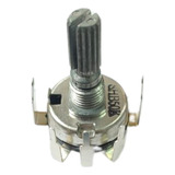 Kit Com 6 Potenciômetro 22mm 50k 5 Pinos C Porca E Arruela