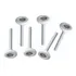 Kit Com 6 Roldanas Porta Seccional