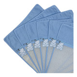 Kit Com 6 Sacos Organizador Mala Maternidade Bebê Viagem