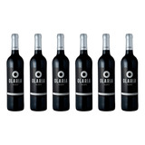 Kit Com 6 Vinho Portugues Olaria Tinto Suave 750ml