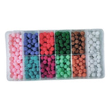 Kit Com 600 Pérola Craquelada 10mm Bijuteria E Artesanato