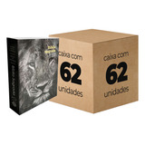 Kit Com 62 Bíblias Para Evangelização Pequena Arc Almeida Revista E Corrigida Edição De Promessas Capa Leão