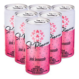 Kit Com 6un Refrigerante Pink Lemonade St Pierre Lata 270ml
