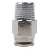 Kit Com 7 Conexões Reta Macho Metálica 1 8x06 Npt