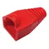 Kit Com 70x Capa P/ Plug Rj45 Boot Otima Qualidade Cor Vermelho