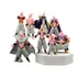 Kit Com 8 Bonecos Majin Boo Dragon Ball Z Anime Figure