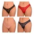 Kit Com 8 Calcinhas Plus Size Fio Dental Duplo Feminina Sexy