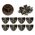 Kit Com 8 Cantos Protetor Ouro Velho Caixa Estojos Moveis