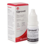 Kit Com 8 Ciprovet Colirio 5 Ml Cicatrizante Labyes