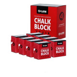 Kit Com 8 Magnésio Chalk Block Cross Escalada 56g 4climb