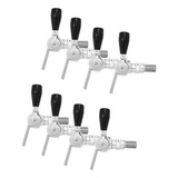 Kit Com 8 Torneira Modelo Belga Chopp Chopeira Completa 5 8